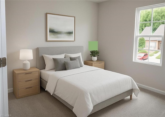 1100 Brooksridge Way, Whitsett, NC 27377 - bedroom with light colored carpet and baseboards