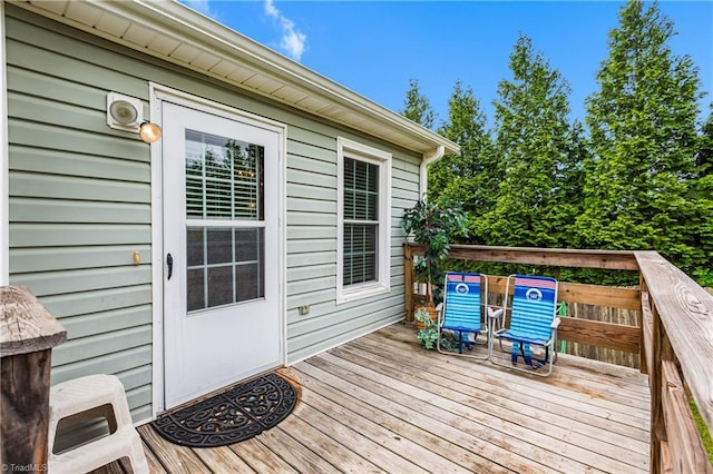 1118 Still Meadows Ln, King, NC 27021 - view of wooden deck