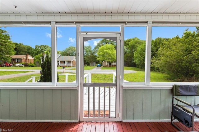 1118 Still Meadows Ln, King, NC 27021 - view of unfurnished sunroom