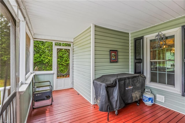 1118 Still Meadows Ln, King, NC 27021 - view of sunroom