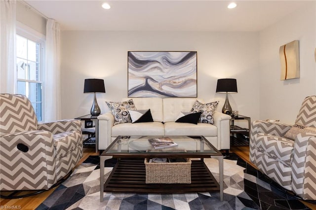 4166 Lytchfield Ct, Winston-Salem, NC 27104 - living area featuring recessed lighting