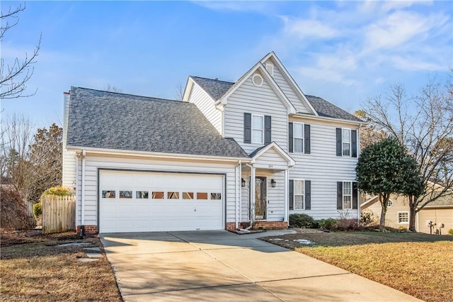 front of property with a front lawn