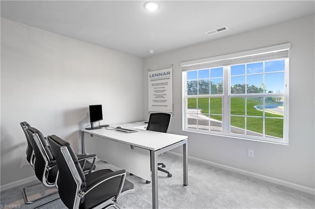 1868 Autumn Mist Dr, Winston-Salem, NC 27103 - carpeted home office with baseboards