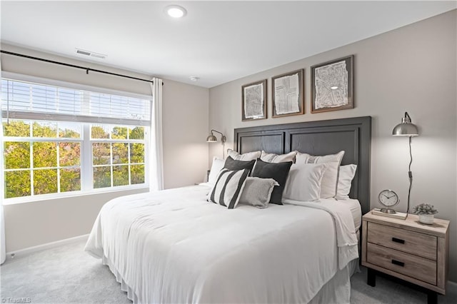 1868 Autumn Mist Dr, Winston-Salem, NC 27103 - bedroom featuring multiple windows, carpet, and recessed lighting