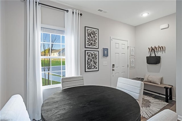 1868 Autumn Mist Dr, Winston-Salem, NC 27103 - dining area featuring wood finished floors and plenty of natural light