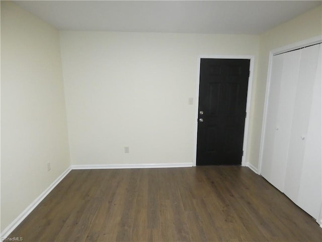 317 Westridge Dr, Yadkinville, NC 27055 - unfurnished room featuring wood finished floors and baseboards