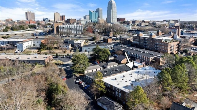 exterior space featuring a city view