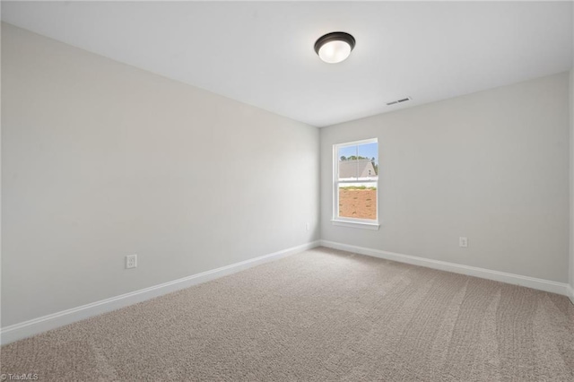 5751 Siler St, Trinity, NC 27370 - unfurnished room featuring baseboards, carpet floors, and visible vents