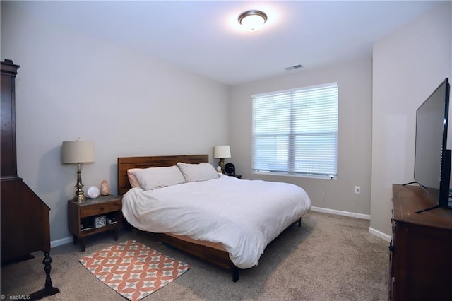 547 Historic Dr, Hillsborough, NC 27278 - bedroom with baseboards, visible vents, and carpet