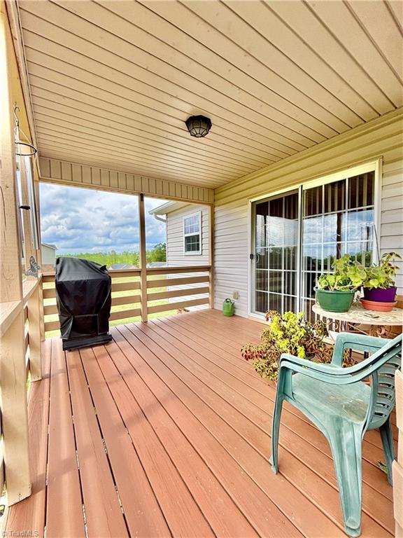 155 Page Farm Rd, Mount Airy, NC 27030 - view of wooden terrace