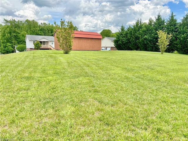 155 Page Farm Rd, Mount Airy, NC 27030 - view of yard with a deck