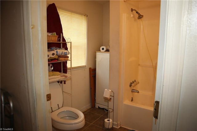 84 Sol Nunnally Rd, Pelham, NC 27311 - full bath featuring tile patterned flooring, toilet, and shower / bathtub combination