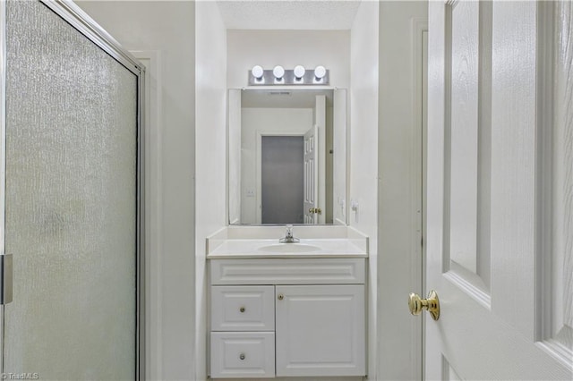 9 Whitdale Pt, Greensboro, NC 27455 - bathroom featuring vanity and a stall shower