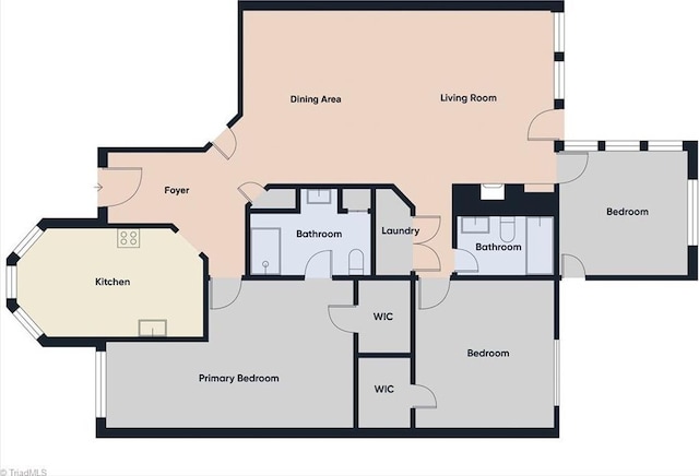 9 Whitdale Pt, Greensboro, NC 27455 - view of room layout