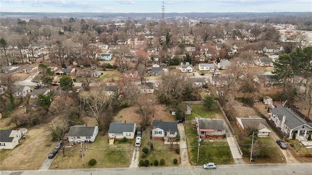 birds eye view of property featuring a residential view