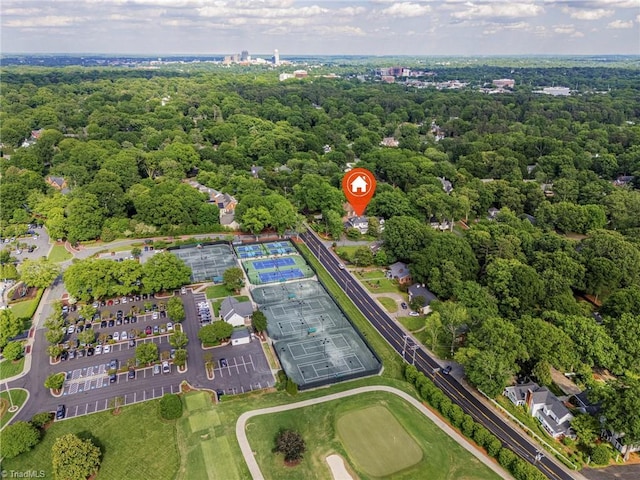 3054 Country Club Rd, Winston-Salem, NC 27104 - aerial overview of property's location with a golf course