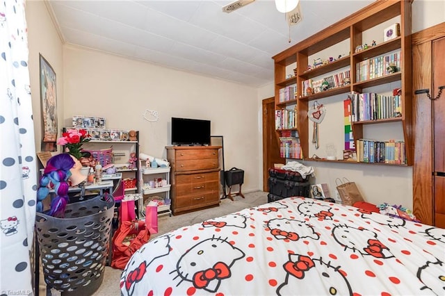 356 Davie Academy Rd, Mocksville, NC 27028 - bedroom featuring carpet flooring and crown molding