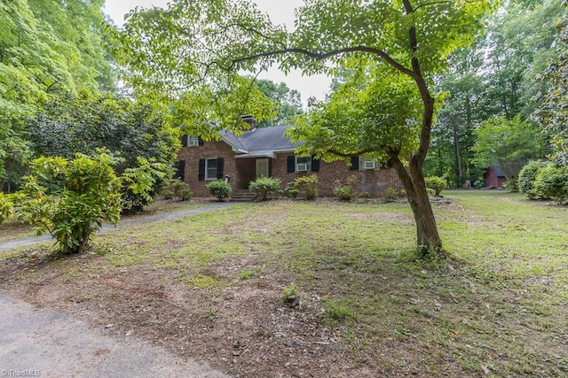4984 US Highway 220, Asheboro, NC 27205 - view of front of property featuring a front lawn and brick siding