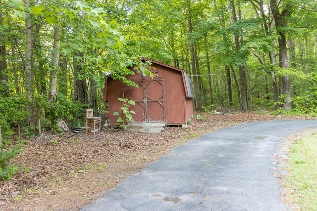 4984 US Highway 220, Asheboro, NC 27205 - view of shed featuring a wooded view