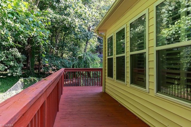 97 Shadylawn Dr, Winston-Salem, NC 27104 - view of wooden terrace