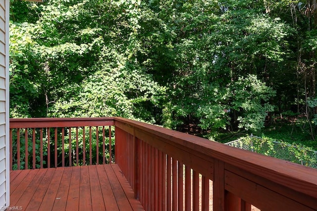 97 Shadylawn Dr, Winston-Salem, NC 27104 - view of wooden terrace