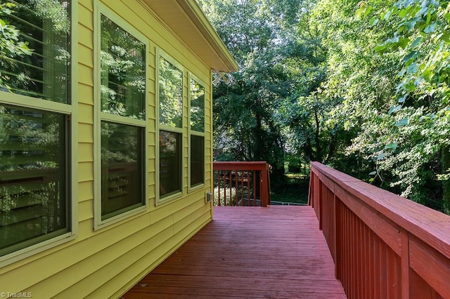 97 Shadylawn Dr, Winston-Salem, NC 27104 - view of wooden deck