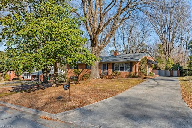 view of front of house