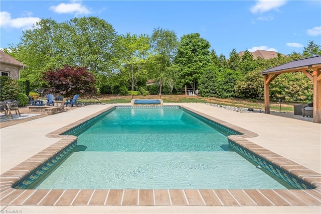 3303 Tanner Ct, Summerfield, NC 27358 - pool with a patio area