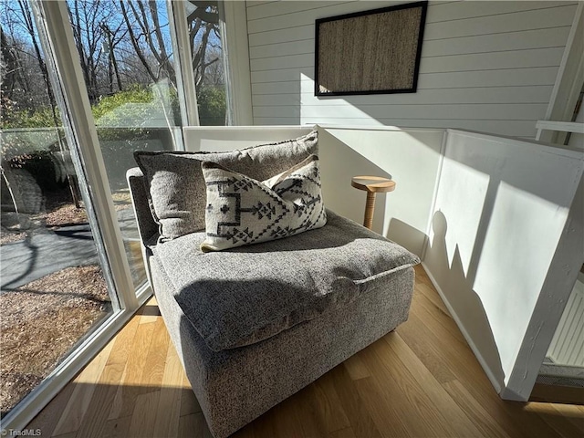 sunroom / solarium featuring plenty of natural light