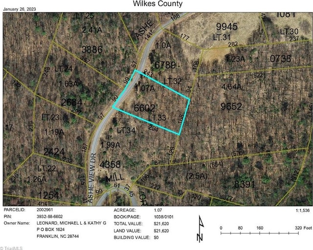 LOT33 Ashe View Dr, Millers Creek NC, 28651 land for sale