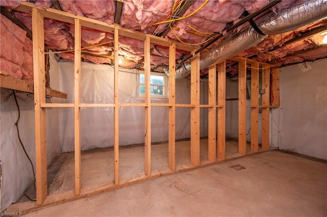 229 Orchard St, Mount Airy, NC 27030 - view of unfinished below grade area