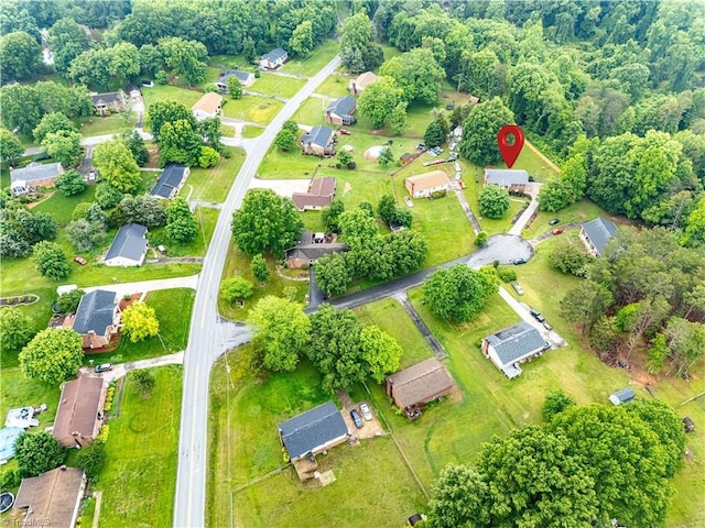 163 Ruth Ct, Winston-Salem, NC 27127 - aerial view of property's location with nearby suburban area