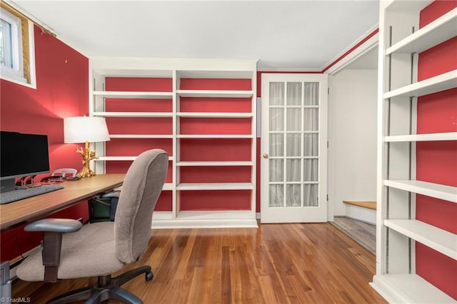 1315 Waybridge Ln, Winston-Salem, NC 27103 - office space featuring wood finished floors
