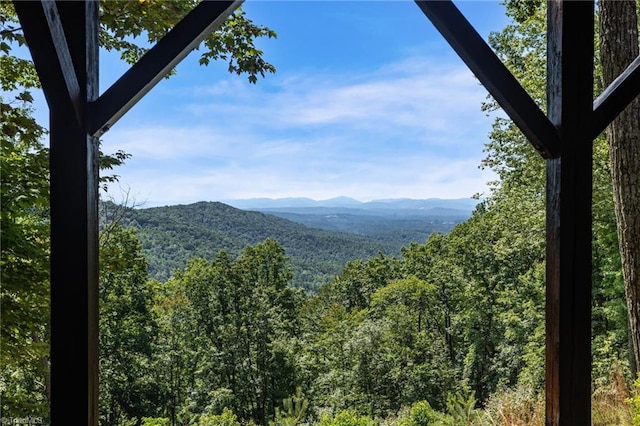 2235 Buck Mountain Rd, Purlear, NC 28665 - view of mountain backdrop featuring a forest