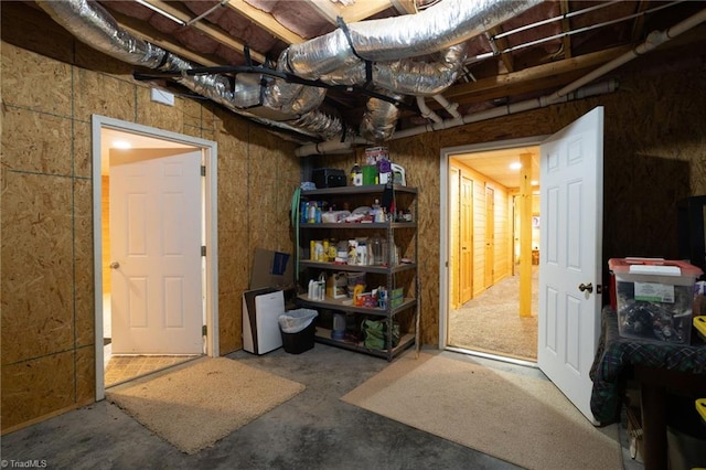 2235 Buck Mountain Rd, Purlear, NC 28665 - view of unfinished basement