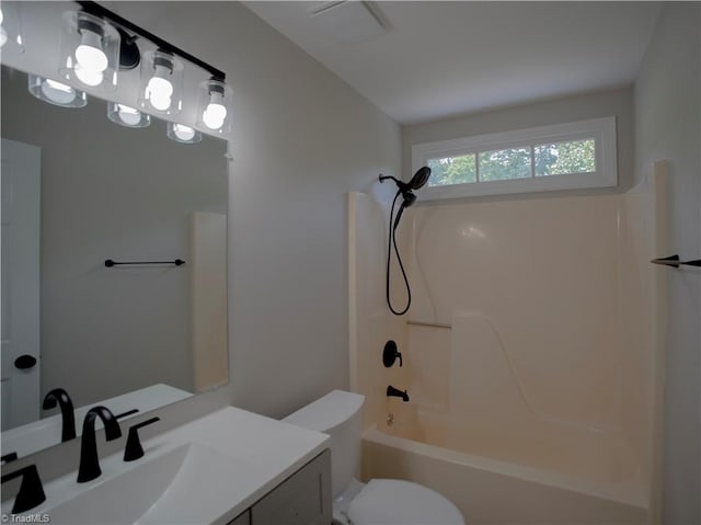 9048 Jefferson Woods Dr, King, NC 27045 - full bathroom featuring shower / tub combination and vanity