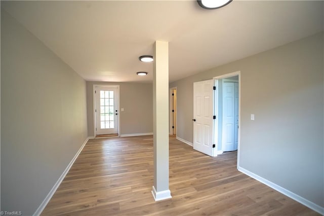 9048 Jefferson Woods Dr, King, NC 27045 - entryway featuring light wood finished floors