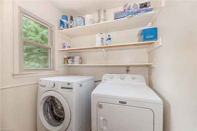 1601 Heraldry Ln, Greensboro, NC 27455 - laundry room with separate washer and dryer
