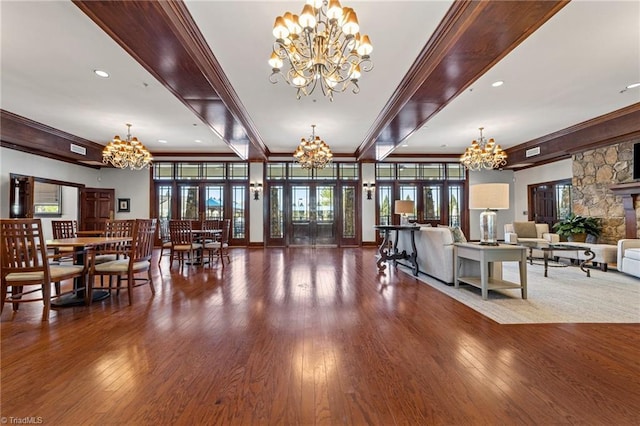 lobby with visible vents