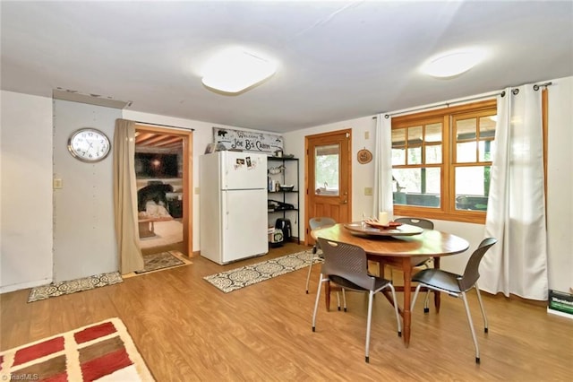 140 Blue Heron Ln, Wilkesboro, NC 28697 - dining room with wood finished floors