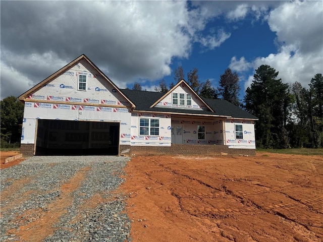 view of property in mid-construction