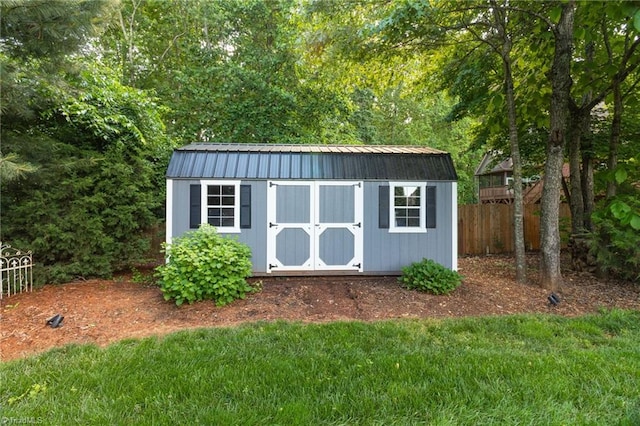 6122 Olde Fields Way, Pfafftown, NC 27040 - view of shed with fence