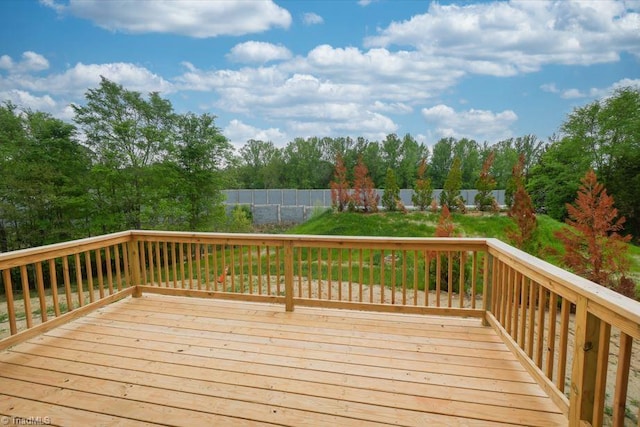 3799 Peony Way, Clemmons, NC 27012 - wooden terrace with fence