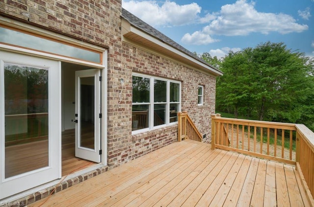 3799 Peony Way, Clemmons, NC 27012 - view of wooden terrace