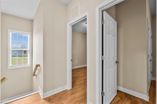 810 Mobile St, High Point, NC 27262 - hallway with wood finished floors and baseboards