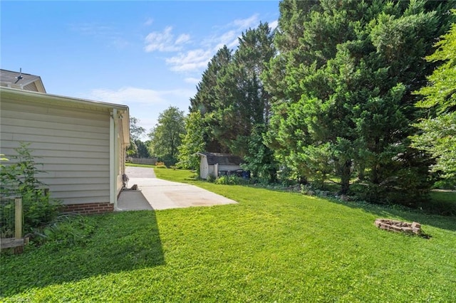 4012 Clarendon Ave, Winston-Salem, NC 27106 - view of green lawn with a patio