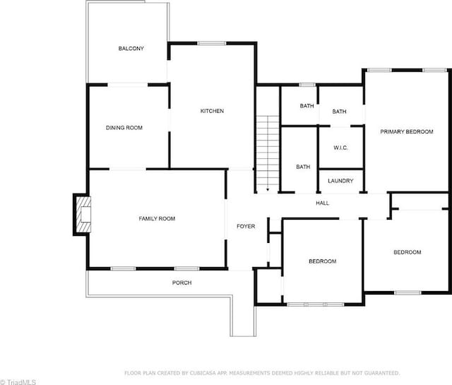 4012 Clarendon Ave, Winston-Salem, NC 27106 - view of room layout