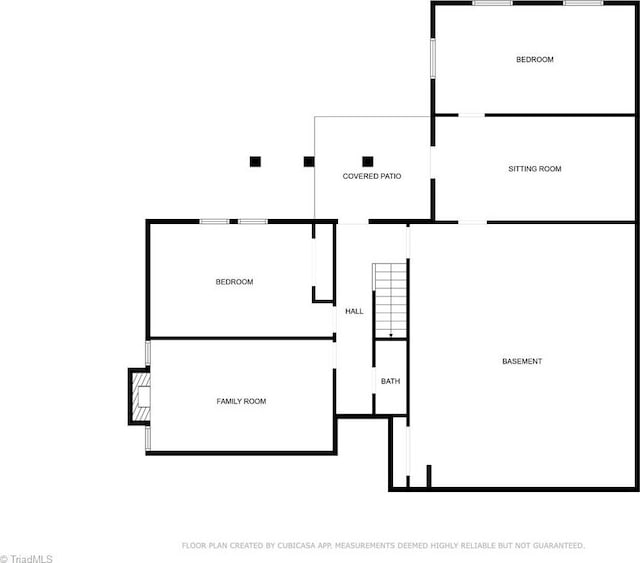 4012 Clarendon Ave, Winston-Salem, NC 27106 - view of property floor plan