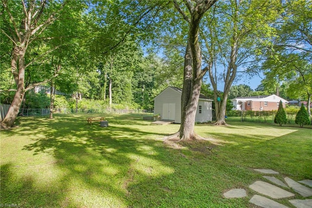 2909 Shamrock Dr, Greensboro, NC 27408 - view of yard