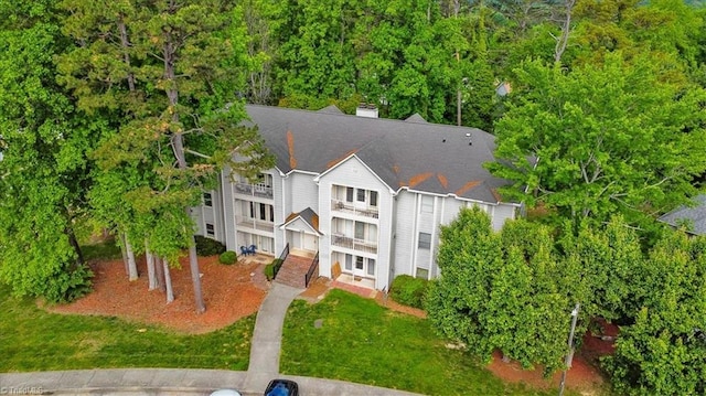 aerial view